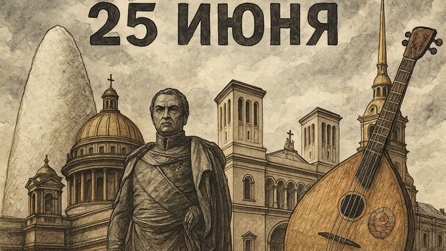 Сахар, кирха, Кутузов и «Интернационал»: что произошло в Петербурге 25 июня в разные эпохи