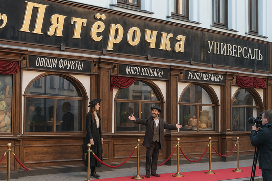«Пятерочка» в стиле купеческой лавки: в Рыбинске открылся самый красивый супермаркет страны