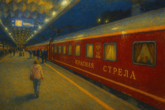 К «Красной стреле» есть большая претензия: в поезде Москва-Петербург люди мечтают об одном