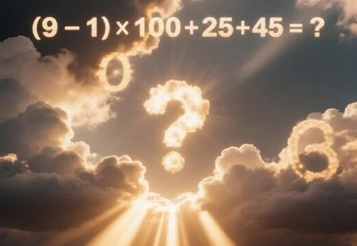 (9 - 1) × 100 + 25 + 4 = ? — проверьте, помните ли вы порядок действий из школы