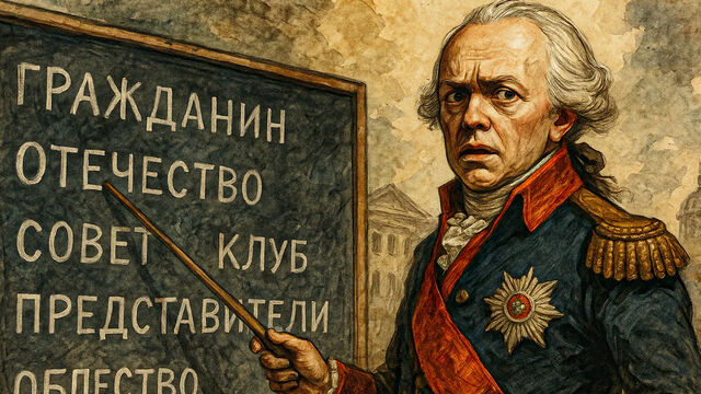 Лингвистический террор: как Павел I боролся с революцией, искореняя слова из русского языка
