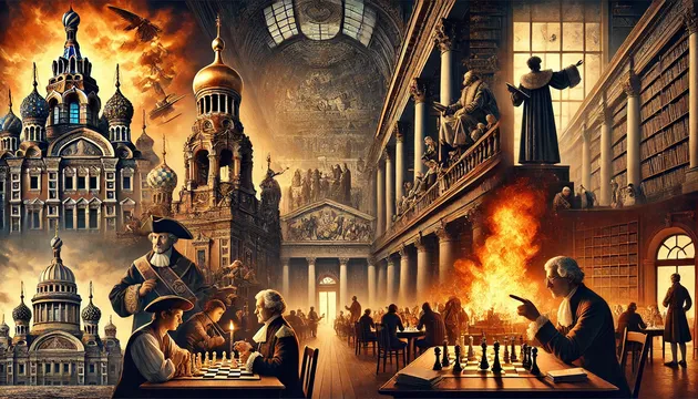Наследник Петра, турнир и грандиозный пожар: чем запомнилось 14 февраля в истории Петербурга