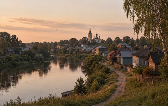 Город РФ, который называют "русским Барбизоном": здесь не только красиво, но и очень вкусно - как добраться