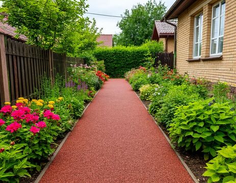 Ушлые дачники больше не мостят садовые дорожки: скупают на Ozon хитовую резиновую ленту — укладывается за минуту, не скользит и служит вечность