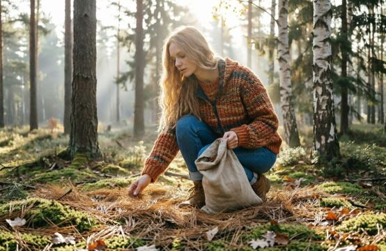 Сосновые иголки тащу из леса мешками, пересыпаю солью — и по банкам: весь год благодарю себя за эту копеечную смесь