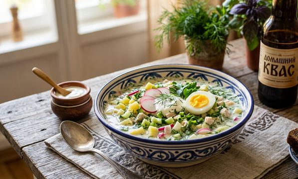 Не квас и не кефир: 3 неожиданные заправки для окрошки — в сто раз вкуснее надоевшей классики