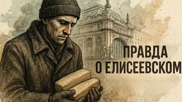 «Елисеевский» в блокаду: правда ли, что полки магазина ломились от деликатесов, пока ленинградцы умирали от голода