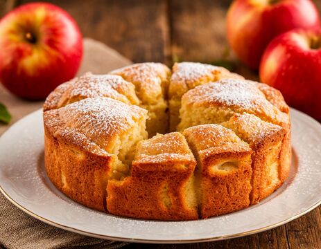 Пирог-пятиминутка из яблок: рецепт быстрой выпечки – вкуснее не придумать