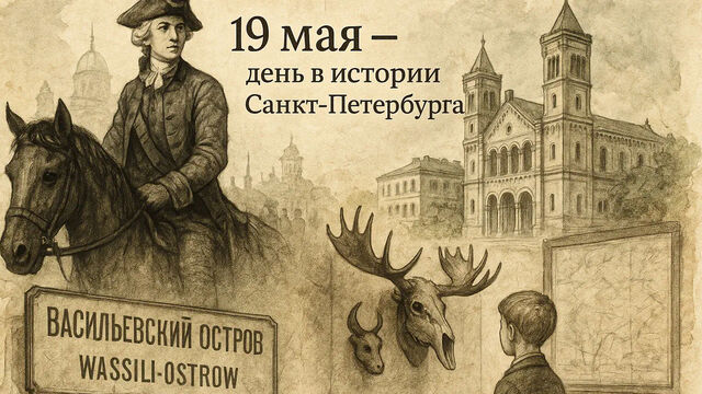 Улицы обрели имена, а столица пустилась в бега: как 19 мая изменило историю Петербурга