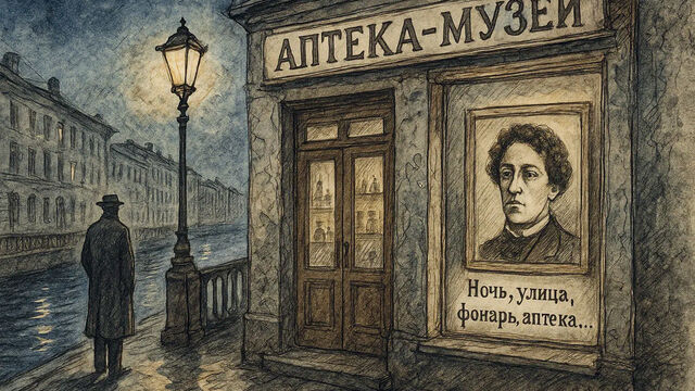 «Ночь, улица, фонарь, аптека…» — реальность или вымысел: ищем ту самую аптеку, воспетую Блоком в Петербурге