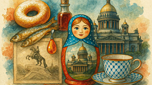  Что можно купить только в Питере: необычные вещи и вкусные сувениры из Северной столицы