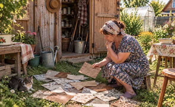 Старый линолеум скупаю на Авито, но на пол не стелю: режу на куски — 4 применения для грядок и дома, о которых мало кто знает
