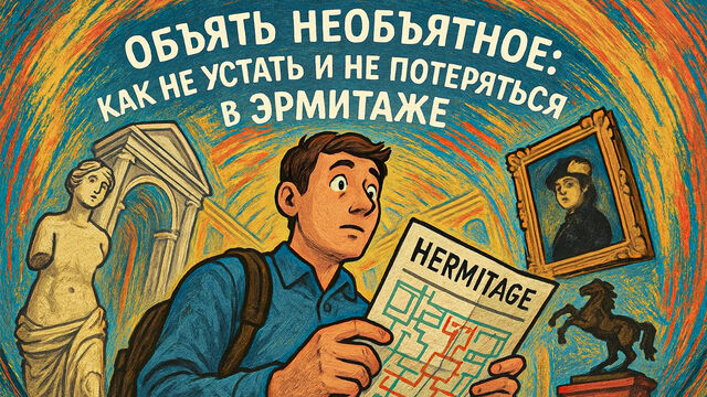 Объять необъятное: как не устать и не потеряться в Эрмитаже