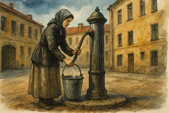Дворовые колодцы-насосы — забытые источники воды в петербургских дворах и их судьба