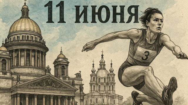 Вечный рекорд Чистяковой: что произошло 11 июня в истории Петербурга