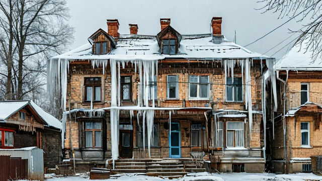 Проблема с уборкой крыш в Петербурге: сколько работников нужно, чтобы избавиться от наледи за сутки