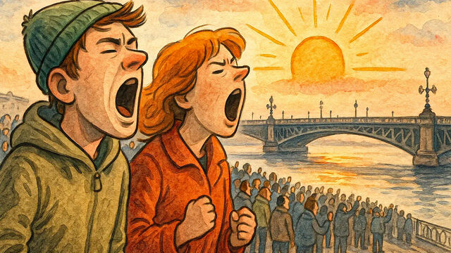 Борьба за децибелы: почему полиция пыталась запретить утренние крики с моста в Петербурге