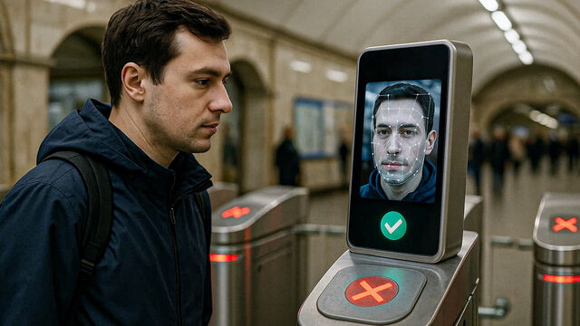 Проезд без карты и телефона: петербургское метро узнает своих по лицу