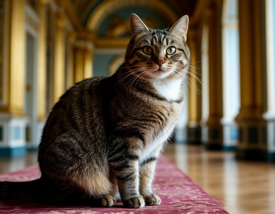 Хвостатые смотрители: как живут и работают эрмитажные коты – лучшие экспонаты музея - image 1