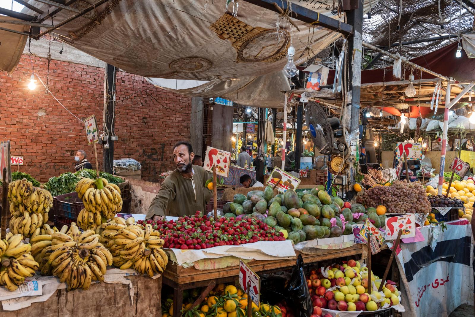 Рынок в Эль-Дахаре, Египет