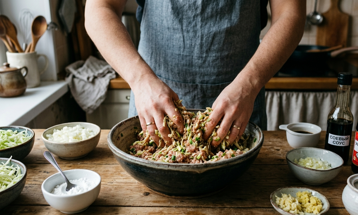 В Китае пельмени не варят — теперь и я жарю вкуснятину на обед: получаются хрустящие и сочные - image 1