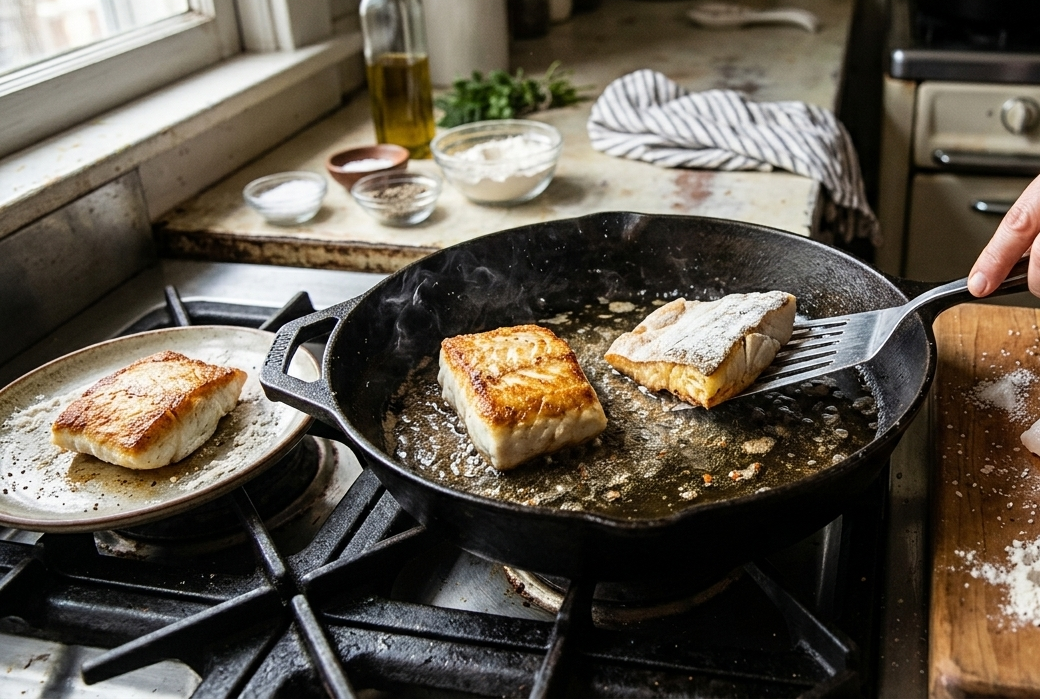 Эта рыба по-гречески сводит с ума своим вкусом — всё дело в соусе: забытый рецепт из поваренных книг - image 1