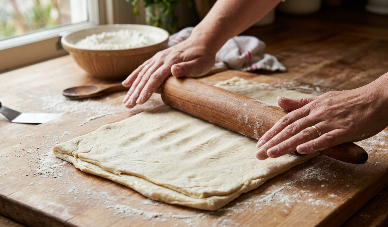 Из пачки слоёного теста и творога готовлю целую гору вкуснятины к чаю: рецепт для занятых хозяек - image 1