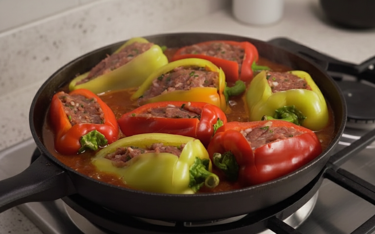 Сочные перцы по-турецки — так не готовят даже в ресторанах: соус пропитывает начинку насквозь - image 1