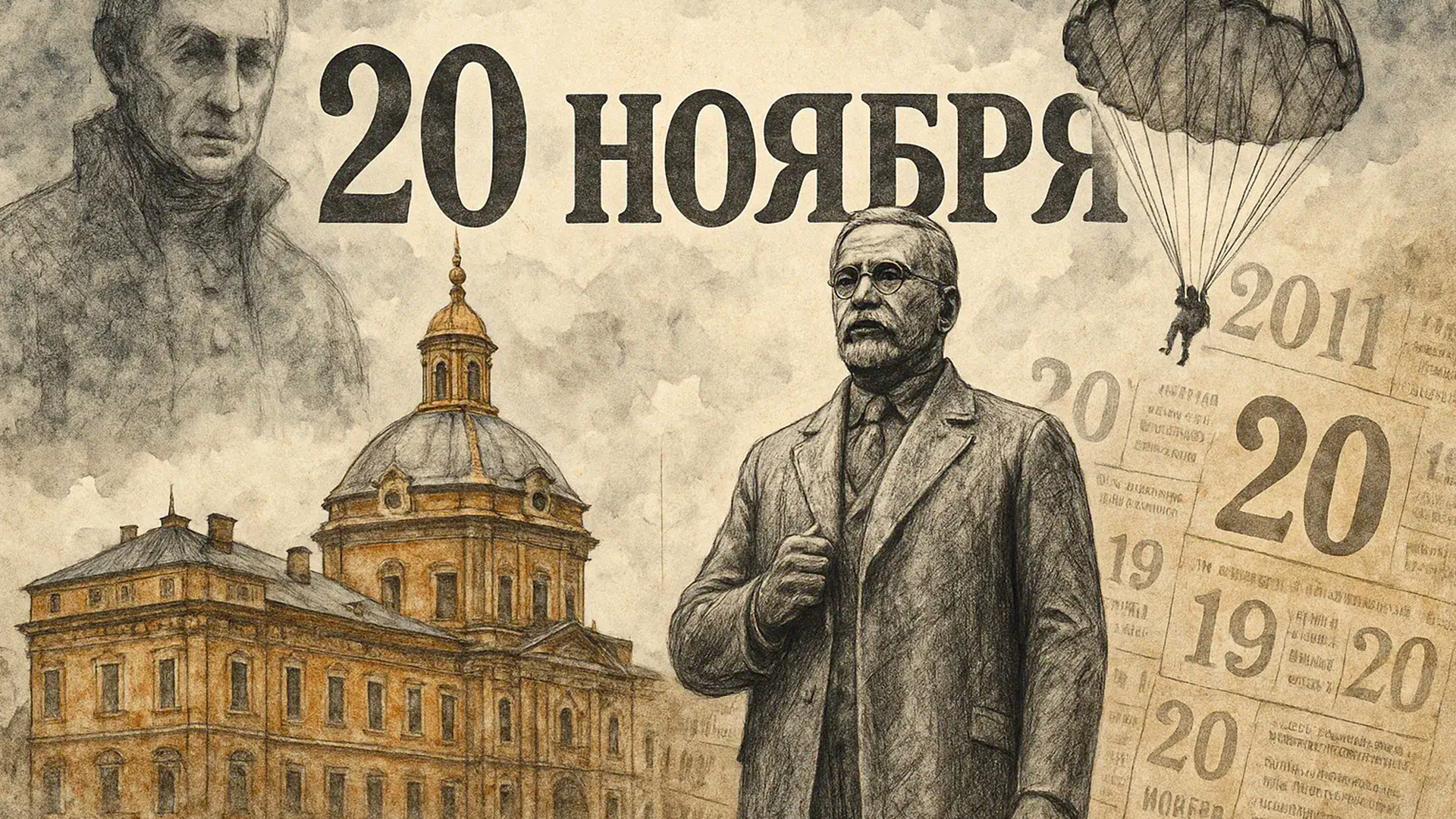 Когда голод и страх соседствуют с величием: чем запомнилось 20 ноября в истории Петербурга