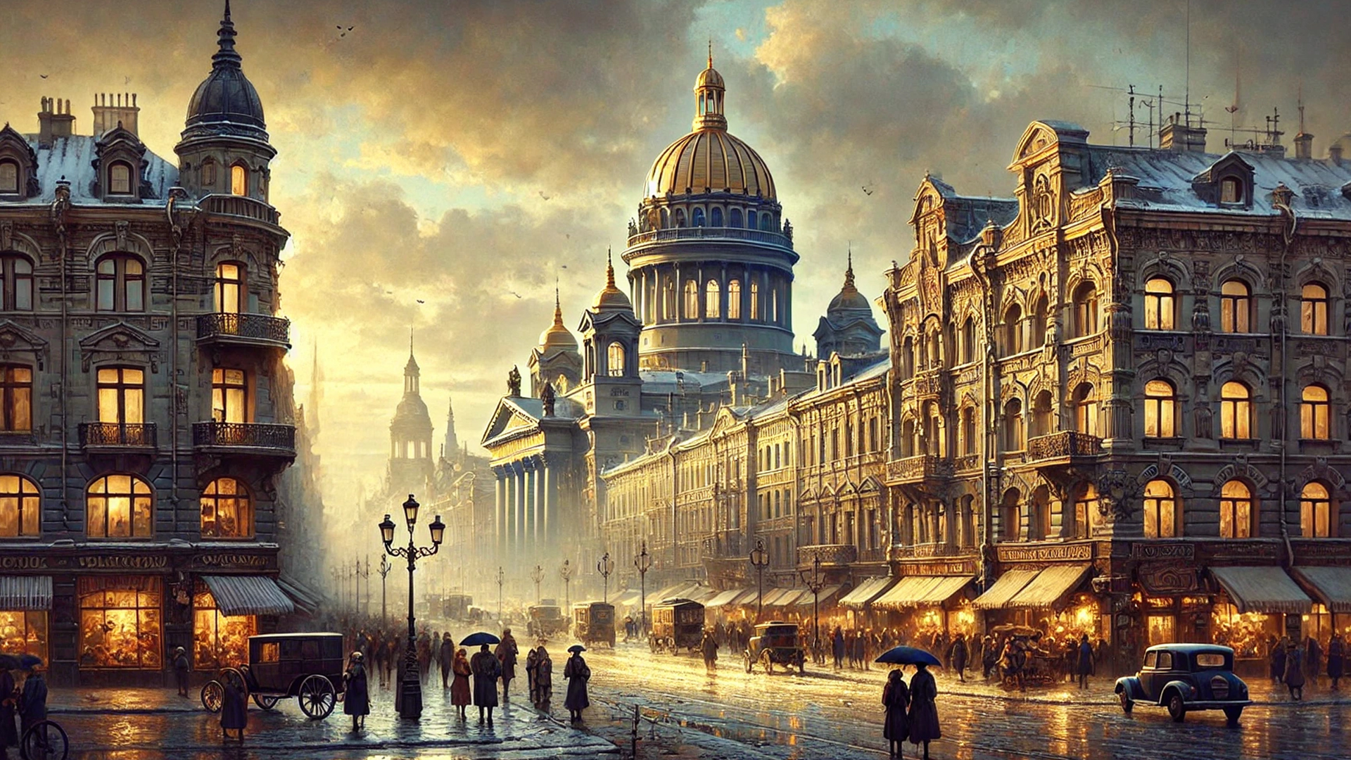 Машина времени: угадайте, какое событие произошло в Петербурге в этот год